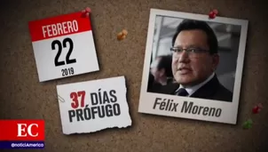 Félix Moreno se encuentra prófugo de la justicia. Foto: El Comercio