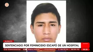 Feminicida sentenciado escapó de hospital en Huánuco con ayuda de cómplices. Foto y video: América Noticias