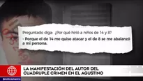 El sujeto asesinó a su pareja a cuchillazos. Foto-Video: América Noticias