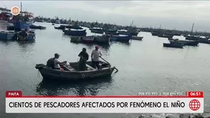 Fenomeno El Niño afecta pesca artesanal en Paita y Chiclayo. Foto y video: América Noticias
