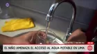 Fenómeno El Niño amenaza el suministro de agua potable en Lima