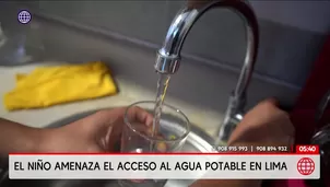 Fenómeno El Niño amenaza el suministro de agua potable en Lima. Foto y video: América Noticias