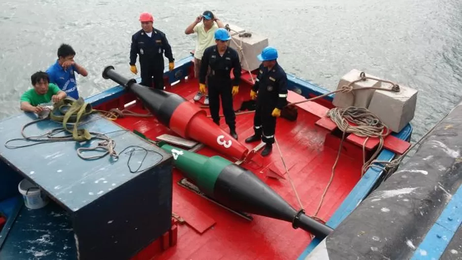  Las boyas serán colocadas en el océano Pacífico, el buque que las transportará sale del Callao el 7 de marzo / Foto: Andina