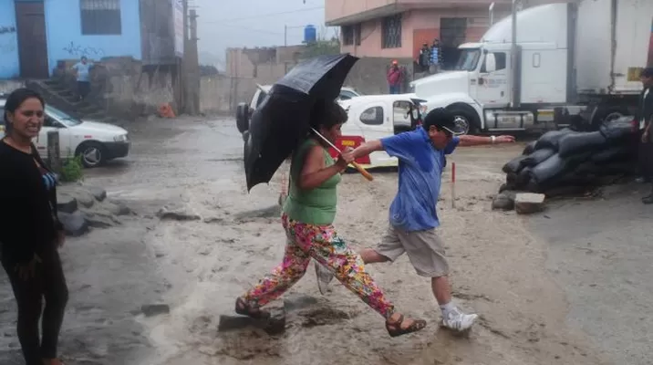 Senamhi hizo un llamado a la prevención entre la población. Imagen referencial: Trome