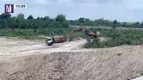 Trabajos de prevención en Tumbes. Foto y video: Canal N