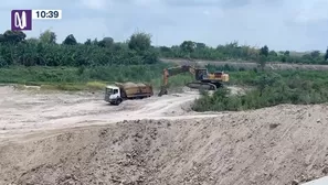 Trabajos de prevención en Tumbes. Foto y video: Canal N