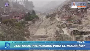El Niño: Más de 200 mil personas en zonas de riesgo. Foto y video: Domingo al día 