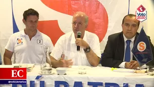 Fernando Cillóniz se refirió a su candidatura. América Noticias