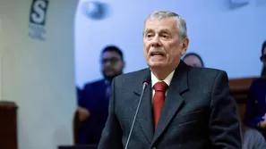 Fernando Rospigliosi apoya proyecto de amnistía militar. Foto y video: Canal N/Andina