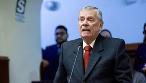Fernando Rospigliosi apoya proyecto de amnistía militar. Foto y video: Canal N/Andina