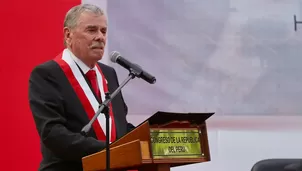 El presidente del Congreso afirma que la iniciativa de Ilich López debe seguir el procedimiento legal. Foto: Congreso. Video: Canal N