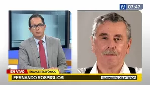 Fernando Rospigliosi sobre voto de confianza: "En mi opinión, no deberían darle"