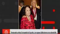 Fernando de Szyszlo y su esposa fallecieron en su casa.