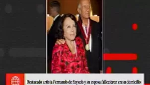 Fernando de Szyszlo y su esposa fallecieron en su casa.