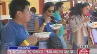 Festival gastronómico “Perú Mucho Gusto” fue todo un éxito en la ciudad heroica