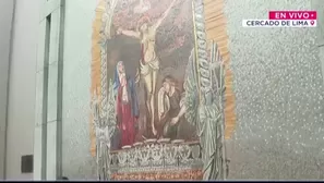 Cientos de fieles visitan la imagen del Señor de los Milagros en la iglesia de Las Nazarenas en Lima. / Video: Canal N