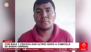 Fiesta en velorio de cabecilla de Los Patecos en Chimbote