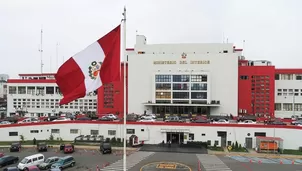 Ministerio del Interior. Foto: Andina