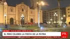 Fiestas Patrias: Así quedó la Plaza de Armas tras las celebración