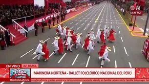 Fiestas Patrias: Ballet Folcl&oacute;rico Nacional y Mincul deslumbraron con marinera norte&ntilde;a. Foto: captura