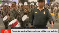 Banda Militar - Policial. América Noticias