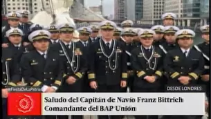 BAP Unión envía un saludo a América Televisión. Foto: captura de TV