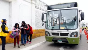 Desvíos de corredores Verde y Morado por Fiestas Patrias. Foto: El Comercio