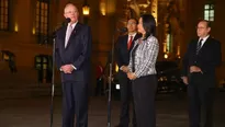 PPK y Keiko Fujimori. América Noticias / Foto: Presidencia