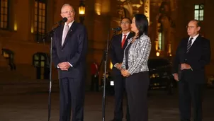 PPK y Keiko Fujimori. América Noticias / Foto: Presidencia