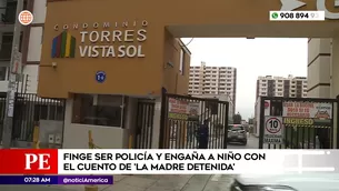 Sujeto finge ser policía para robar a familia en Comas. Foto y video: América Noticias