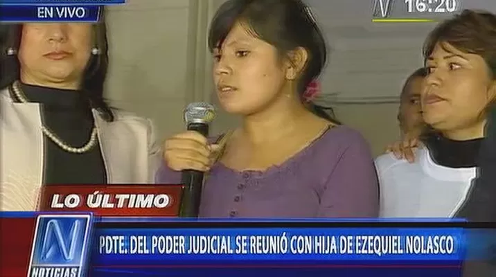 Fiorella Nolasco: no confío en el fiscal Carlos Ramos Heredia Fiorella Nolasco: no confío en el fiscal Carlos Ramos Heredia