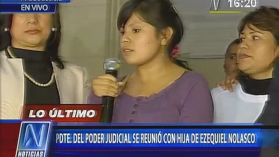 Fiorella Nolasco: no confío en el fiscal Carlos Ramos Heredia