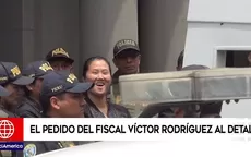 Fiscal Rodríguez se mostró a favor de anular prisión preventiva contra Keiko Fujimori - Noticias de victor-raul-rodriguez-monteza