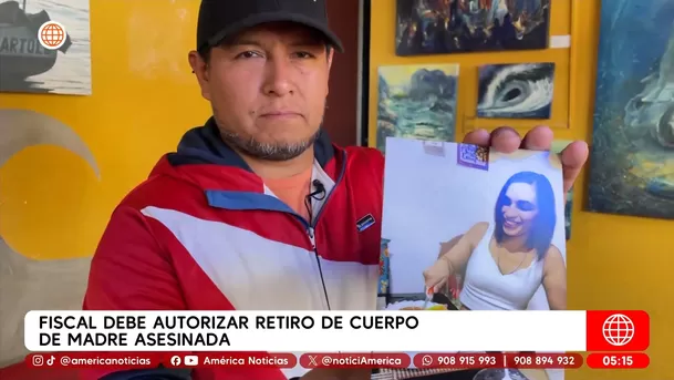 Fiscal debe autorizar retiro de cuerpo de madre asesinada en San Bartolo. Foto: América Noticias