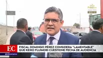 José Domingo Pérez, fiscal del equipo especial Lava Jato. Video: América Noticias