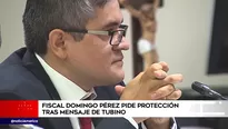 Pedido se hizo ante el despacho del fiscal Rafael Vela. Foto: captura de TV