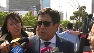 Fiscal Marco Huamán indicó que actualmente están en indagaciones preliminares. / Video: Canal N