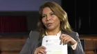 Fiscal Marita Barreto descartó "venganzas" y expresó respeto por la libertad de prensa
