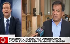 Fiscal de la Nación presenta denuncias constitucionales contra Javier Velásquez Quesquén y César Vásquez - Noticias de javier-marchese