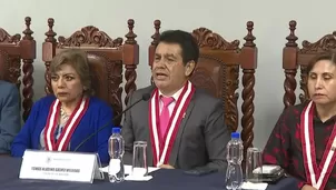 El fiscal de la Nación, Tomás Gálvez, instó al Congreso de la República a otorgar las facultades legislativas en seguridad ciudadana para optimizar la función fiscal y policial. Advirtió que negar el pedido entorpecería la lucha contra la criminalidad. Video: Canal N