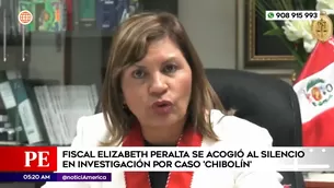 Fiscal Peralta se acogió al silencio en investigación por caso Chibolín. Foto y video: América Noticias