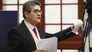 Fiscal José Domingo Pérez se reunió con el fiscal de la Nación, Pedro Chávarry. Foto: El Comercio