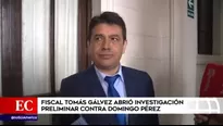 Fiscal Tomás Gálvez. Foto/Video: América Noticias