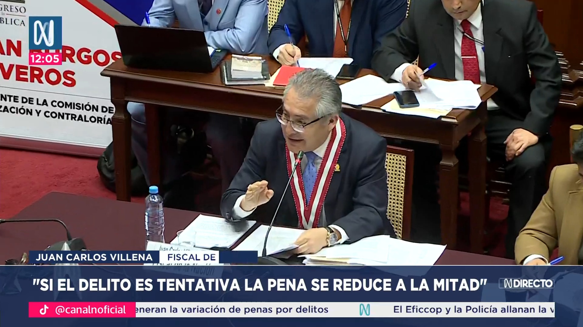 Fiscal Villena: Debe llamarnos a la reflexión evaluar decretos