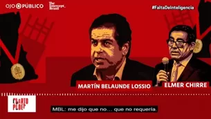 Nuevos audios comprometen a fiscales con Martín Belaunde Lossio. Foto: Cuarto Poder