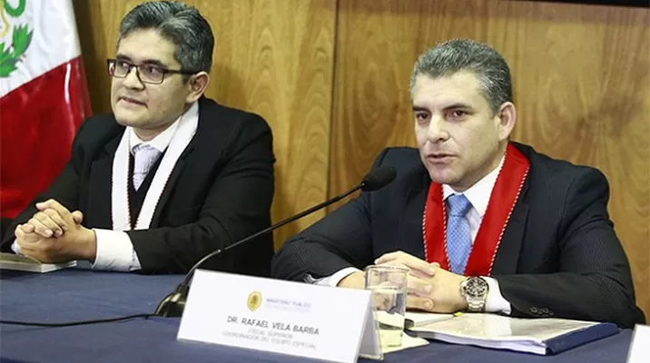 Rafael Vela y José Domingo Pérez se reunirán con Spinola. Foto: El Comercio Rafael Vela y José Domingo Pérez se reunirán con Spinola. Foto: El Comercio