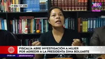 Agresión a Dina Boluarte en Ayacucho. Foto y video: América Noticias