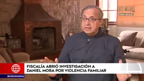 Daniel Mora fue denunciado por su esposa por violencia familiar. América Noticias