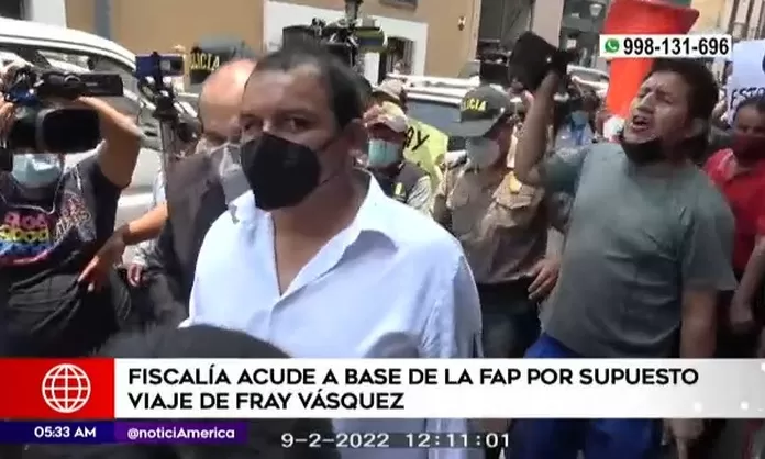 Fiscalía Acude A Base De La Fap Por Supuesto Viaje De Fray Vásquez 6640