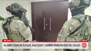 Fiscalía allana municipio del Callao y casas de alcalde y exalcalde